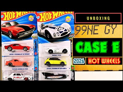 Unboxing - Hot Wheels 2026 Case E
