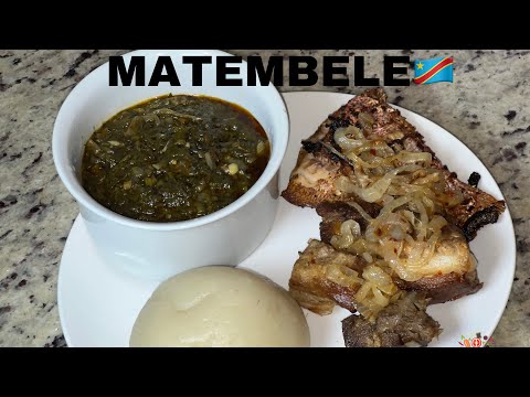 MATEMBELE /🇨🇩 CONGOLESE FOOD