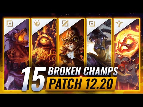 MOST OP CHAMPION Predictions For Patch 12.20 - League of Legends