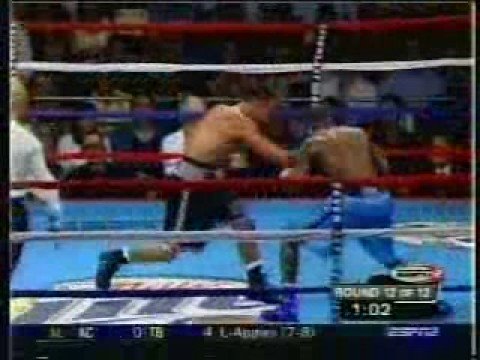 Alfredo (Freddie) Cuevas vs Jermain Taylor Boxing Rds 11-12
