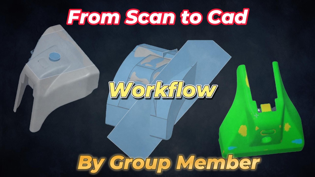 Efficient Scan to CAD in Quicksurface: Step-by-Step