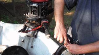 1974 Mercury 20 HP Motor