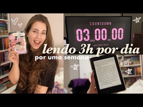 reading 3 hours a day for a week ⏰📚 reading vlog