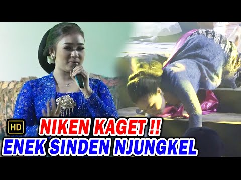 Niken Salindry Shocked!!👍 Weruh Sinden Attraction in Gondowangi Wagir Malang