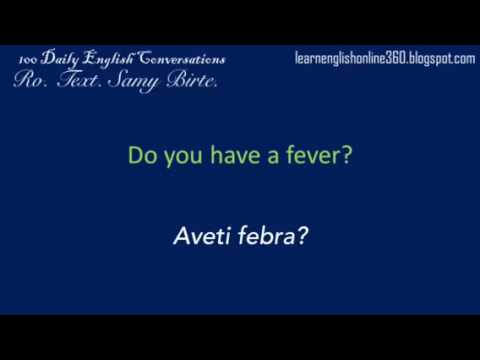 Conversatii în Englezā. Lectia. 61. Vizita doctorului.