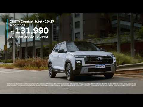 Hyundai CRETA 2027 com versões a partir de R$ 131.990 com seu usado na troca