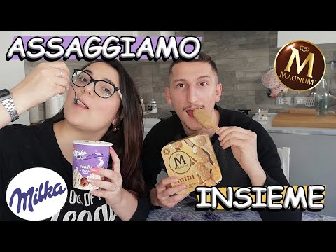 NUOVI GELATI MILKA E MINI MAGNUM PURGATORIO - ASSAGGIAMO CON VOI!!