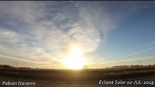 Eclipse Solar 2019 - Coronel Baigorria - Córdoba - Argentina