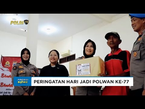 POLRES PROBOLINGGO GELAR BAKSOS DAN BAKTI RELIGI SAMBUT HARI JADI POLWAN KE -77