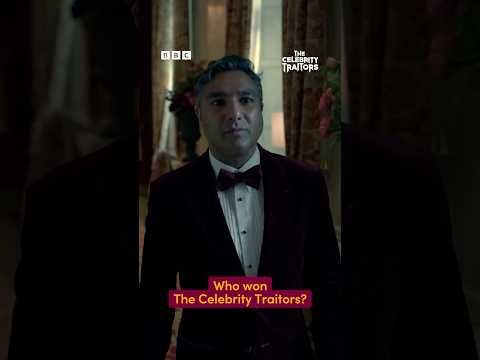 The aftermath to The Celebrity Traitors 2025 winning moment