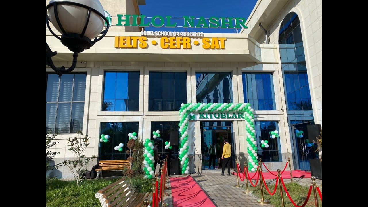 «Hilol Nashr» nashryotining Xadradagi do'koning ochilish marosimi