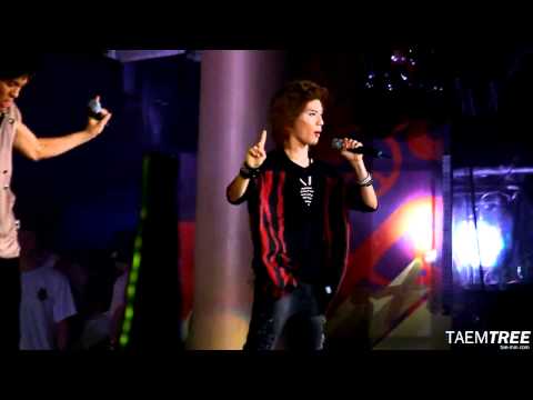 100821 SHINee Lucifer Taemin focused fancam@ SMTown Live HD
