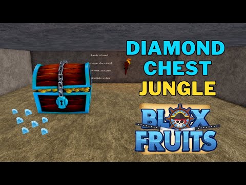 How To Get Diamond Chest in Jungle | Diamond Chest Location | Blox Fruits | First Sea
