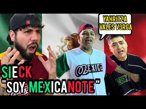 Reaccion a "SOY MEXICANOTE" - @thinmvloficial FT Sieck 🟩⬜🟥 "YO SI SOY MEXICANO NO COMO YAHRITZA"