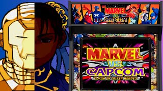 How to unlock all secret Characters ( MARVEL vs CAPCOM ) Arcade