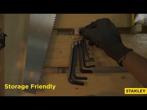 STANLEY ALLEN KEY SET 10PCS
