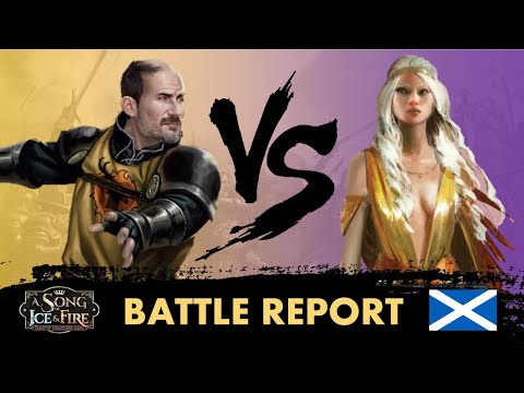 ASOIAF Battle Report 2021 S02 edition 40 pt: Baratheon (Stannis) vs Targaryen (Daenerys "MOD")