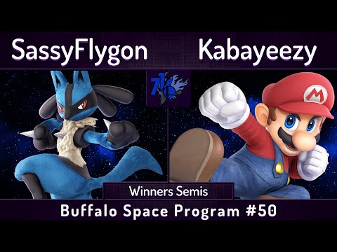BSSP # 50 | SassyFlygon (Lucario) vs Kabayeezy (Mario) | Winners Semis | SSBU Ultimate Tournament