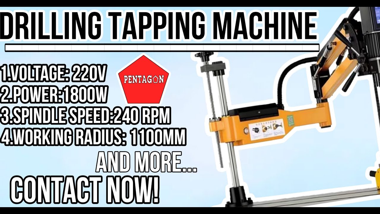 Drilling tapping machine by Pentagon
