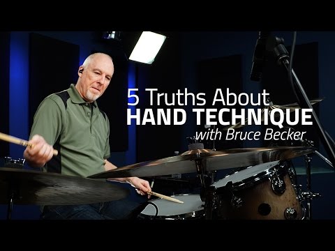 5 Truths About Hand Technique by Bruce Becker - Drum Lesson (Drumeo)