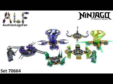 Vidéo LEGO Ninjago 70664 : Toupies Spinjitzu Lloyd vs. Garmadon