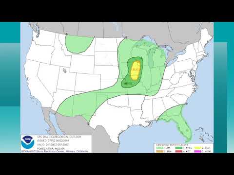 August 22, 2018 Weather Xtreme Video - Afternoon Edition