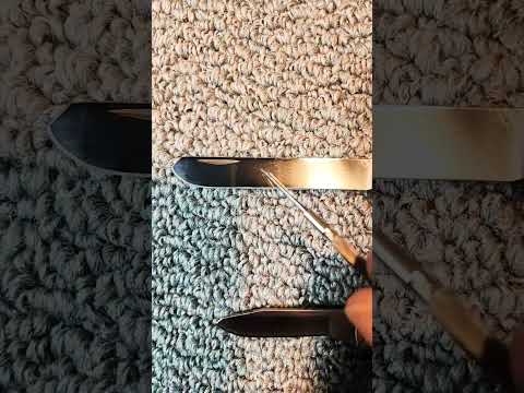 Part of a video titled What Is A Spey Blade? #shorts - YouTube