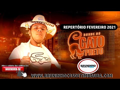 BONDE DO GATO PRETO - FEVEREIRO 2021 - @BRUNINHOCDSTIMBAUBA