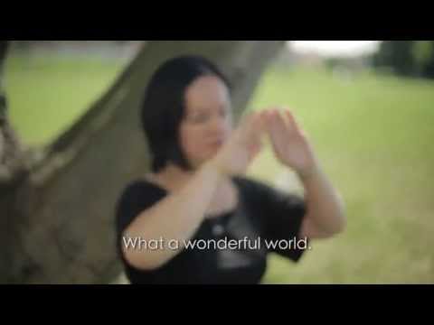 'What a Wonderful World' in BSL (Subtitled)