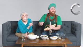 Dude Smokes Weed with his Grandma for the First Time