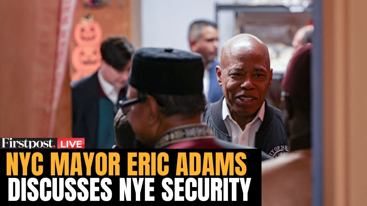 New Year's Eve LIVE: NYC Mayor Eric Adams Along With Police Commissioner Announce Security Measures