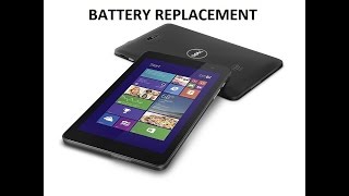 Dell Venue 8 Pro battery replace(5830)