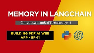 Download the video "How LangChain Memory Works: Complete Guide to ConversationBufferMemory | Ep - 11 |"