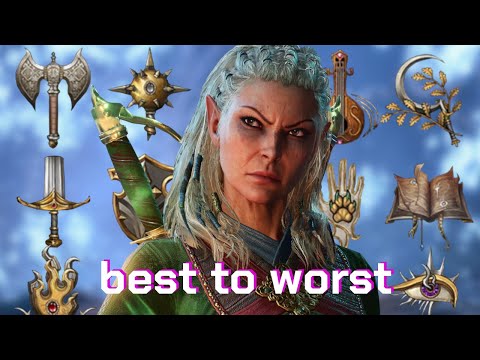 All 12 Classes In Baldurs Gate 3 From Worst To Best