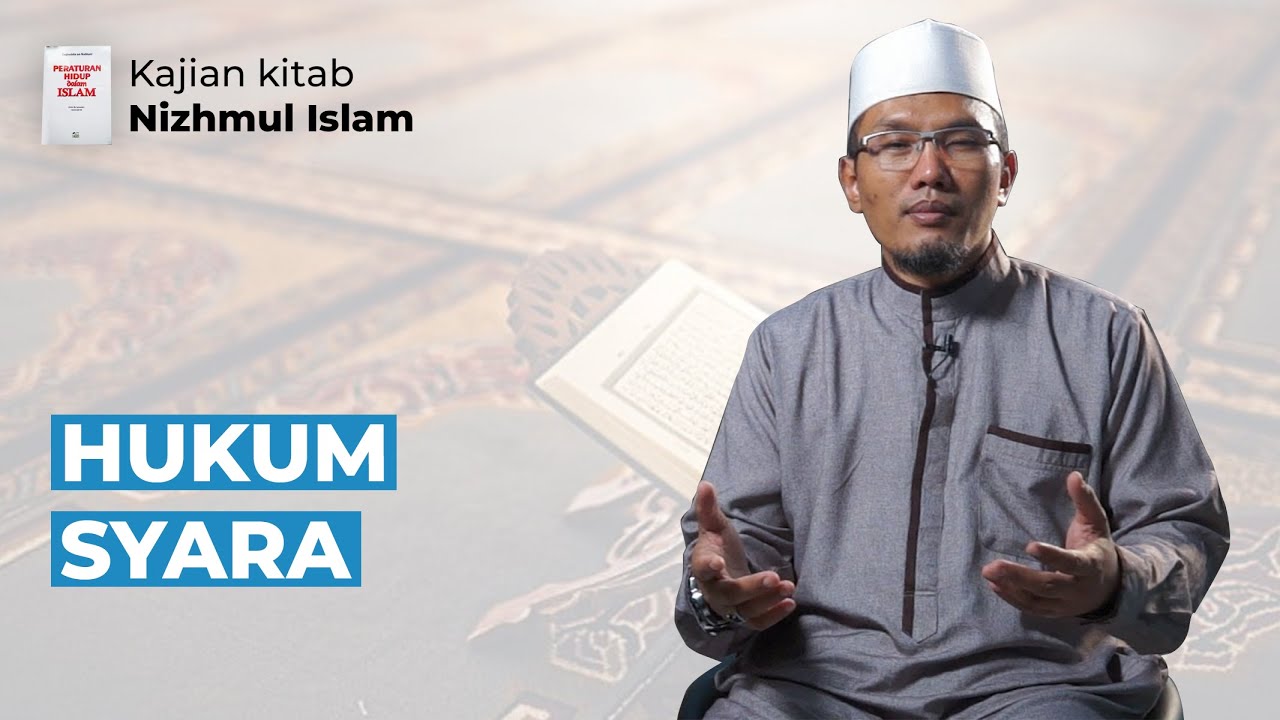 HUKUM SYARA | Ust. KH Hafidz Abdurrahman MA.