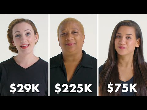 不同收入的女性如何在夜生活中大肆揮霍｜《魅力》雜誌社 (Women of Different Salaries on How They Splurge On A Night Out | Glamour)