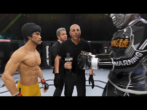 UFC 4 - Bruce Lee vs. Black Gladiator - Dragon Fights 🐉
