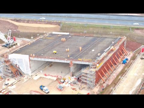 2025-01-12 A46 Kenilworth Bypass Overbridge | B4115 Ashow Road Overbridge