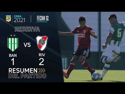 Reserva | Copa de la Liga | Fecha 12 | resumen de Banfield - River