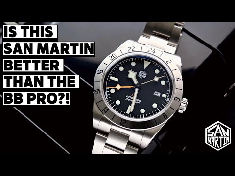This Tudor Black Bay Pro Homage Is Just Perfect | San Martin SN0054 GMT Review