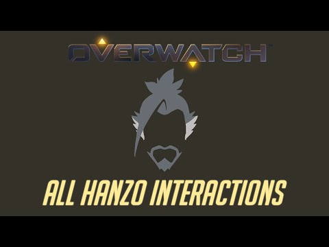Overwatch - All Hanzo Interactions V2 + Unique Kill Quotes