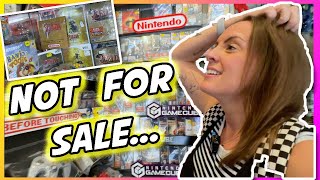 First Time EVER in this Aladdins Cave of Retro Games...Sore Thumbs