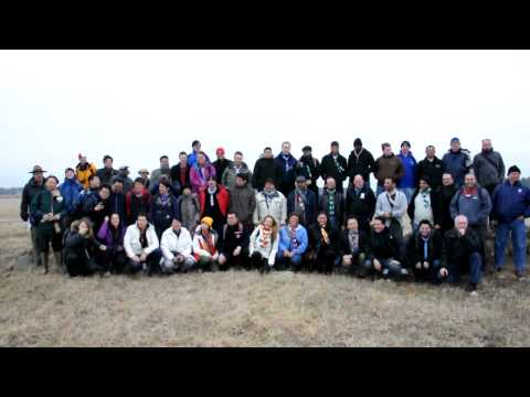 Head of Contingent visit at the Rinkaby field