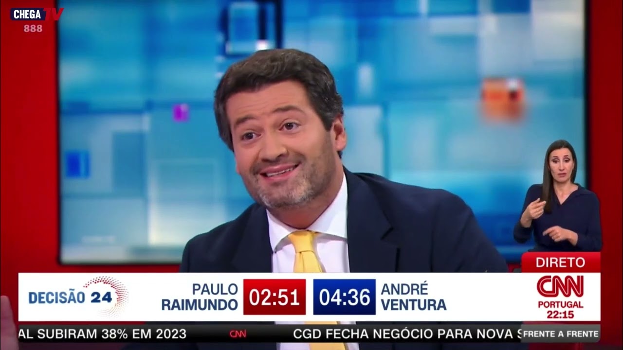 André Ventura arrasou Paulo Raimundo e o comunismo