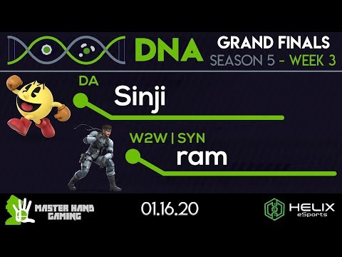 DNA S5:W3 - DA | Sinji (Pac Man) Vs. W2W | SYN | ram (Snake) - Grand Finals