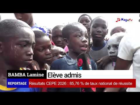 Résultats CEPE 2026 : 85,76 % de taux national de réussite