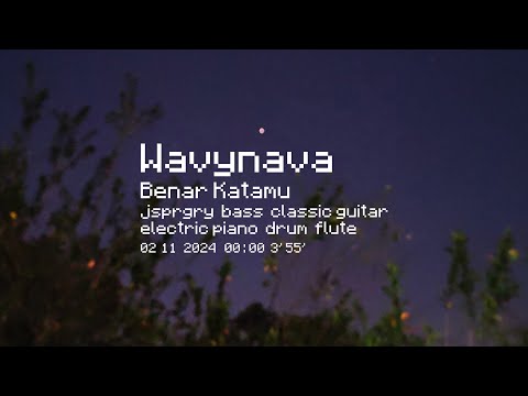 [Lyrics Visualizer] jsprgry - Benar Katamu