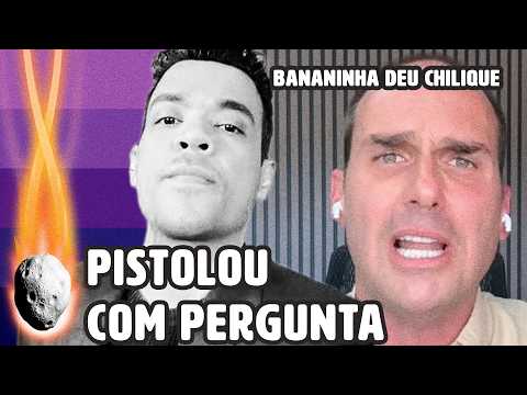 EDUARDO BOLSONARO DÁ CHILIQUE COM PERGUNTA PERTINENTE DE DIEGO SARZA SOBRE DARK HORSE | PLANTÃO