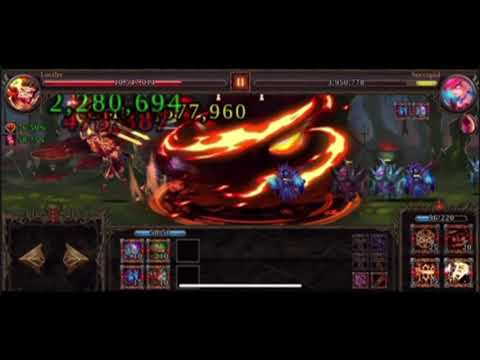 Lucifer 80 vs Moon & Mars Lvl 40 | Epic Heroes War