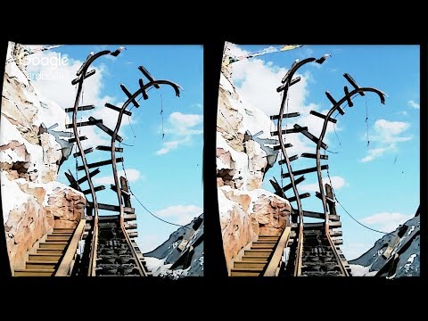 3D Roller Coaster D VR Videos 3D SBS [Google Cardboard VR Experience] VR Box Virtual Reality